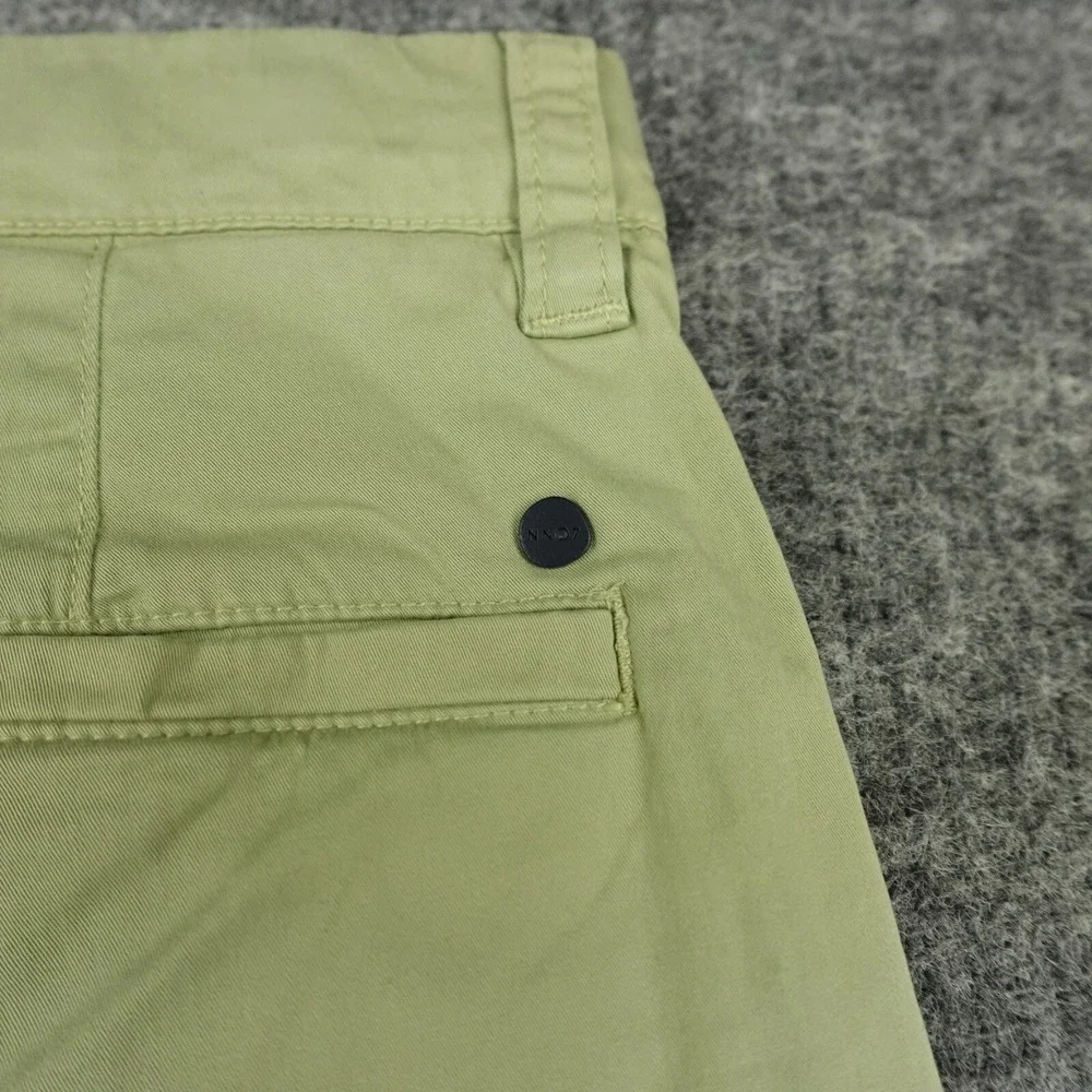 NN07 No Nationality Crown Shorts Mens 32‎ Green Chino 9